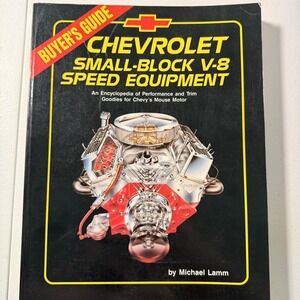 Chevrolet Small Block V-8 Speed‎ Equipment Buyer's Guide Book Michael Lamm